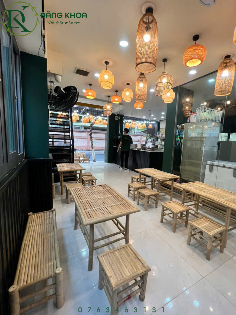Địa Chỉ Cung Cấp Bàn Ghế Mây Tre Cho Quán Ăn Khu Vực Quận 12