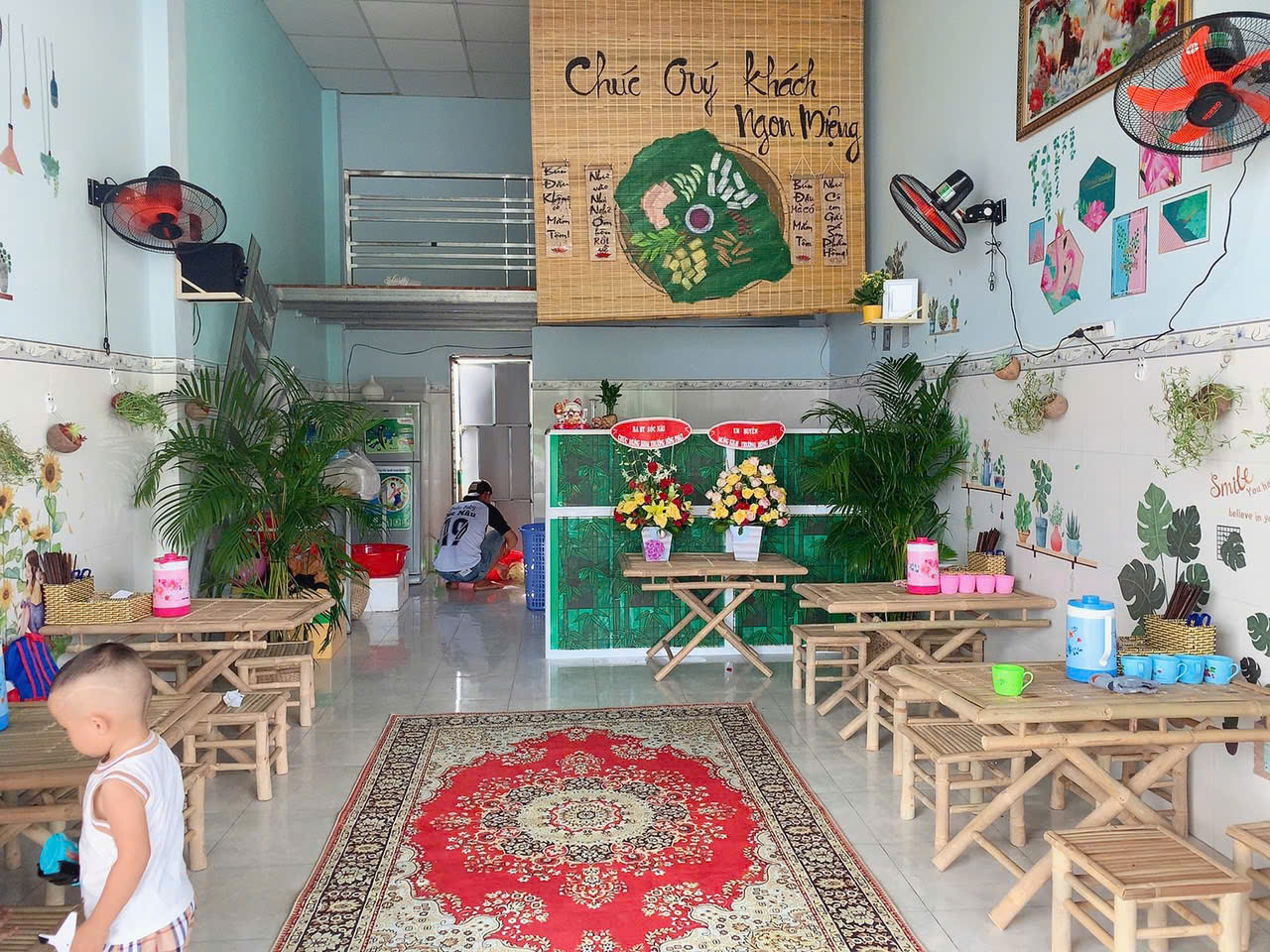 BỘ BÀN GHẾ TRE NHỎ 