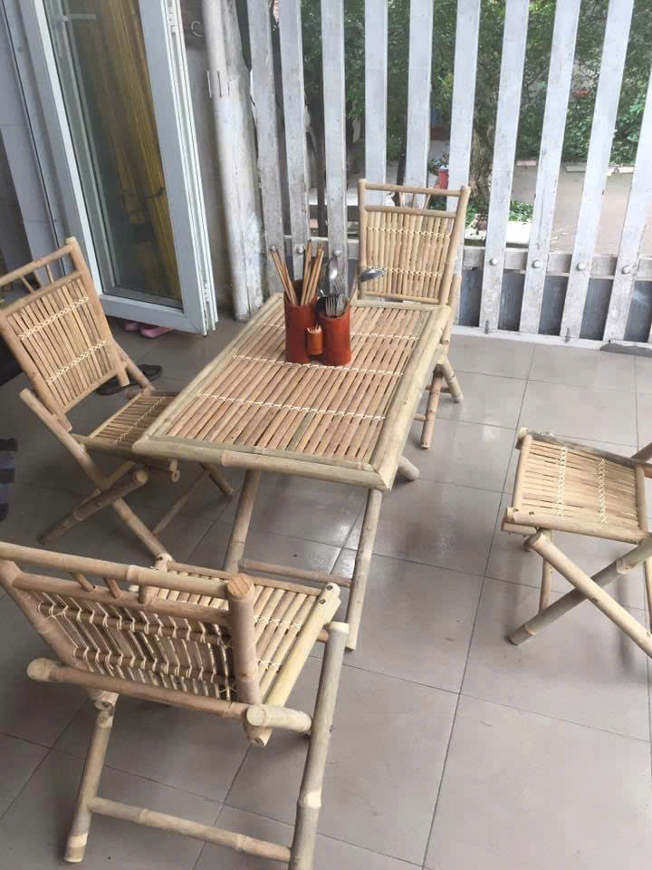 BÀN TRE XẾP GHẾ TỰA XẾP QUÁN ĂN BÚN ĐẬU,BÁNH CANH ,QUÁN ỐC,..