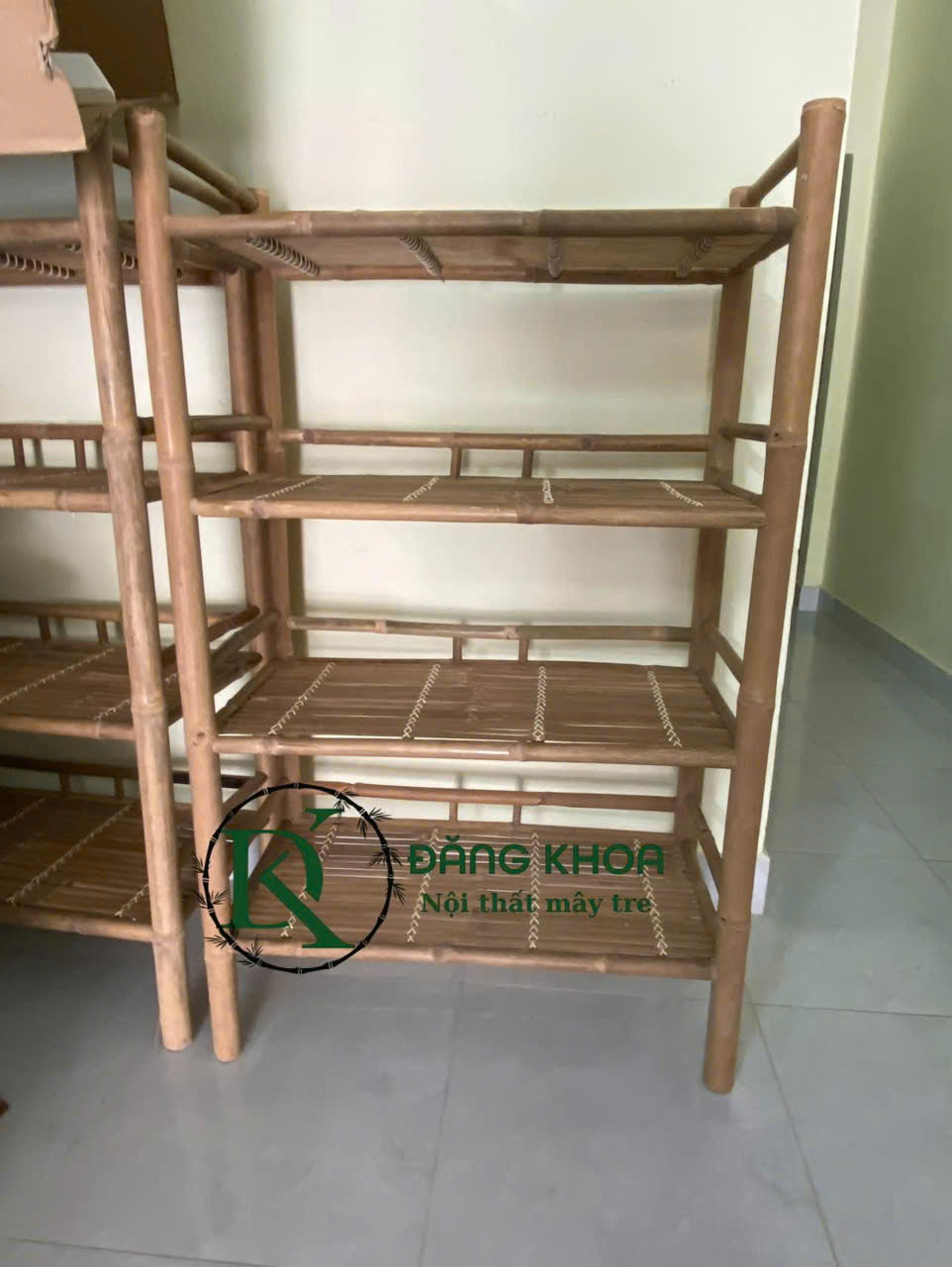 KỆ TRE BẾP 4 TẤNG