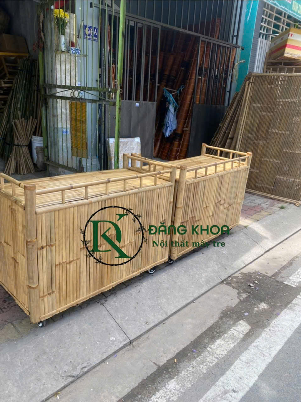 QUẦY TRE BÁN XÔI,BÁN NƯỚC,...