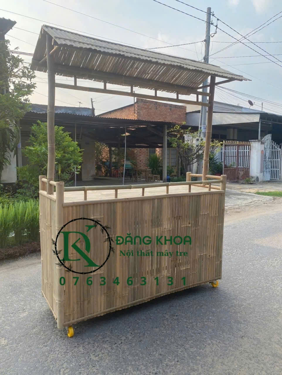 QUẦY TRE BÁN XÔI,BÁN NƯỚC,...