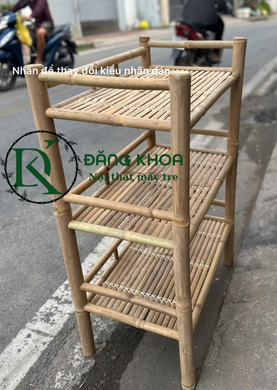 KỆ TRE 3 TẦNG