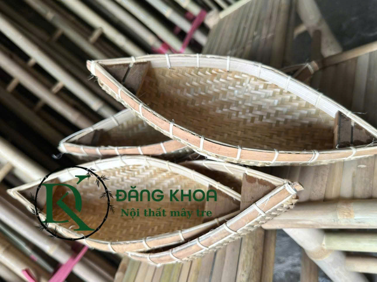 THUYỀN TRE DECOR BÁNH KẸO ,HOA TƯƠI,TRÁI CÂY,..