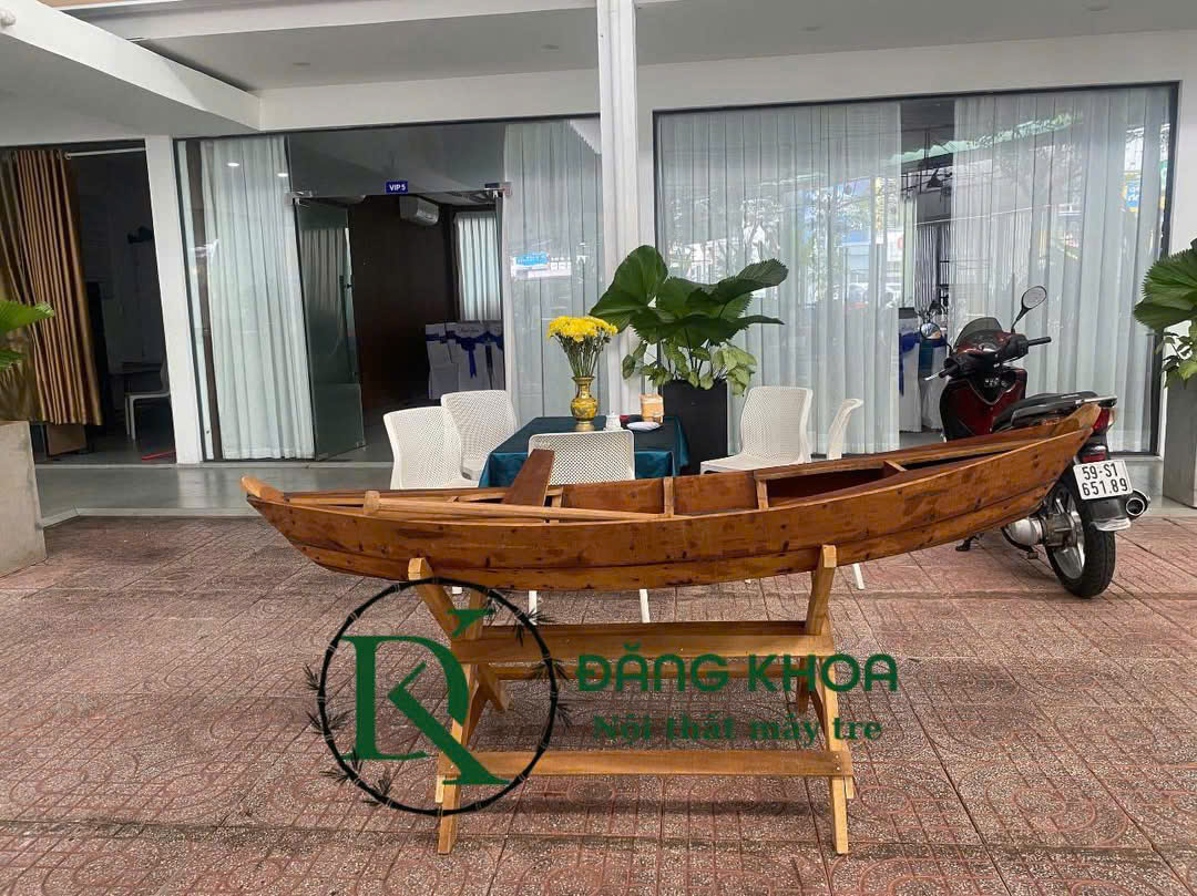 THUYỀN GỖ DECOR 2M5 X 70CM